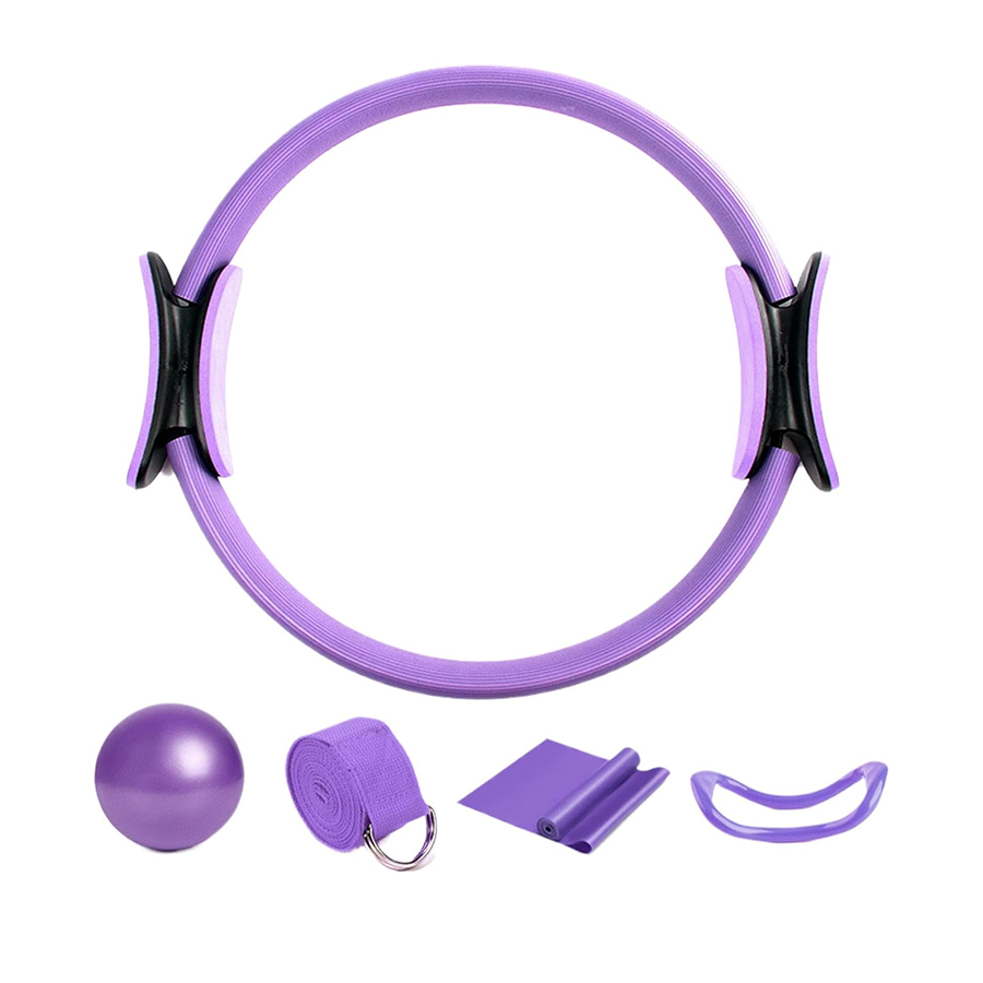 Pilates Yoga Logo - Customized LOGO Women's Five-Piece Pilates Essentials