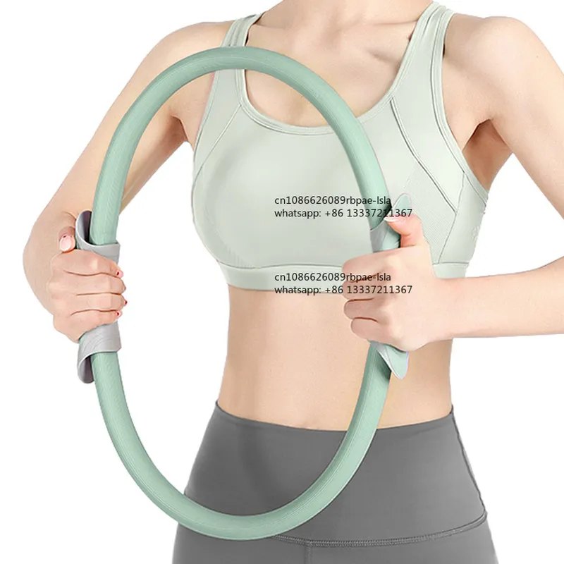 Pilates Yoga Ring Exercises - Fiberglass Magic Circle Pilates Ring for
