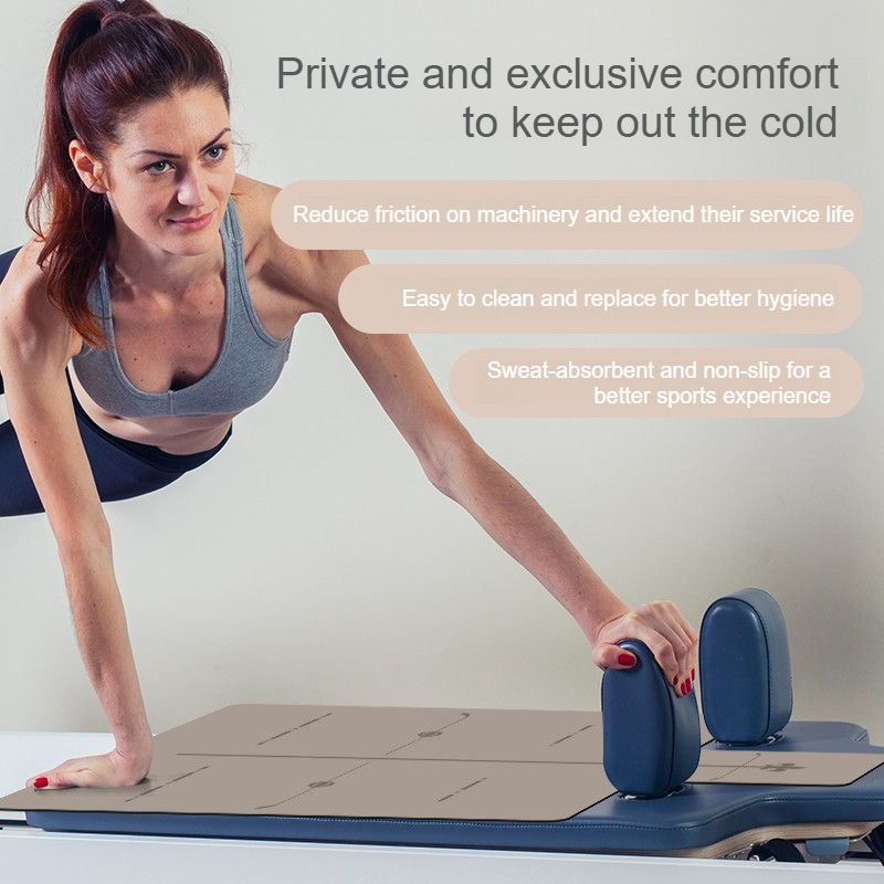 Pilates Reformer Mat Non Slip  - Pilates Yoga Logo recension och pris