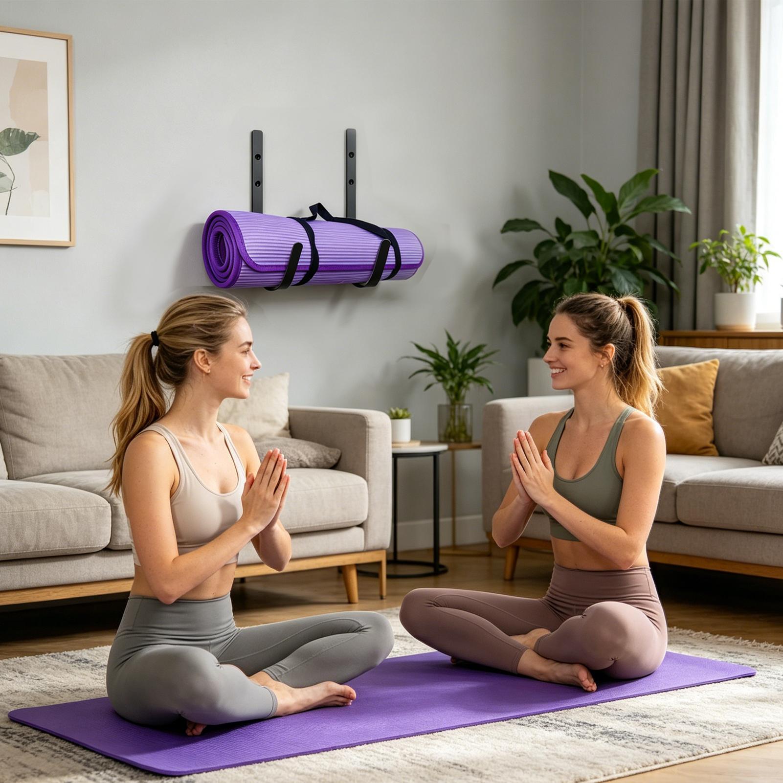 Hook Curved Design Yoga Mat Wa - Pilates Yoga Garage recension och pris