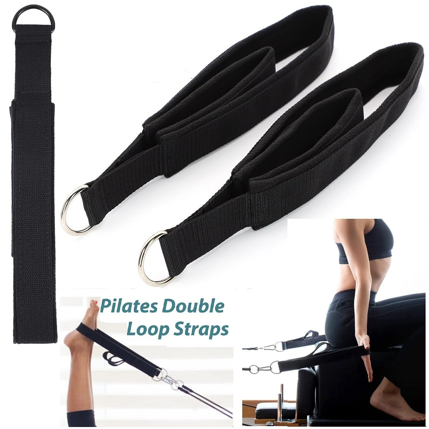 Double Ring Elastic Yoga Pilat - Pilates Yoga Ring Exercises recension och pris