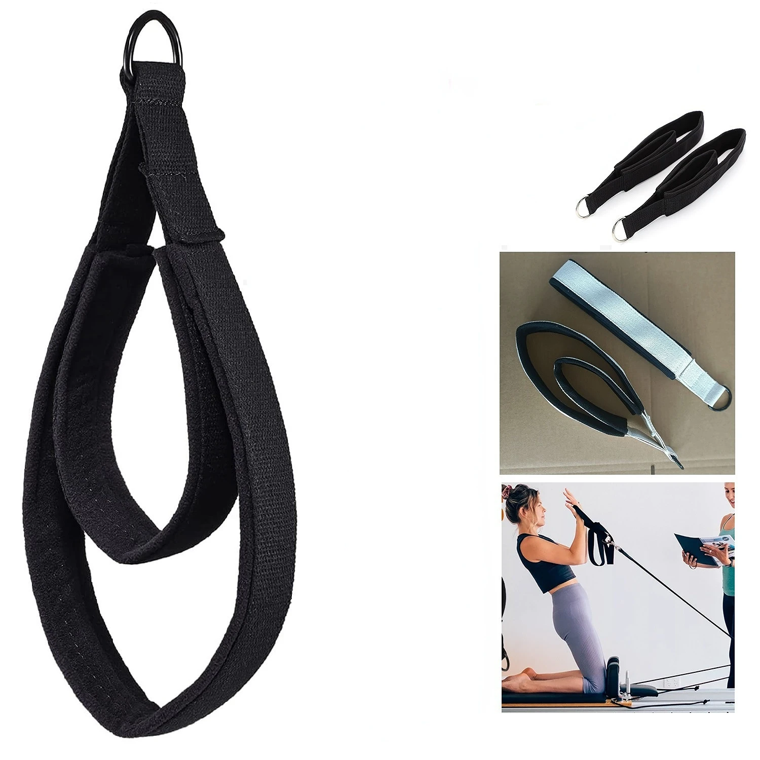 Double Ring Elastic Yoga Pilat - Pilates Yoga Ring Exercises recension och pris