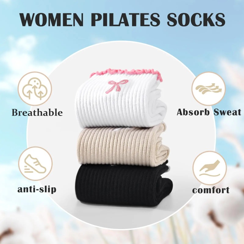 Professional Yoga Socks, Cotto - Pilates & Yoga Tina Fehrenbach recension och pris
