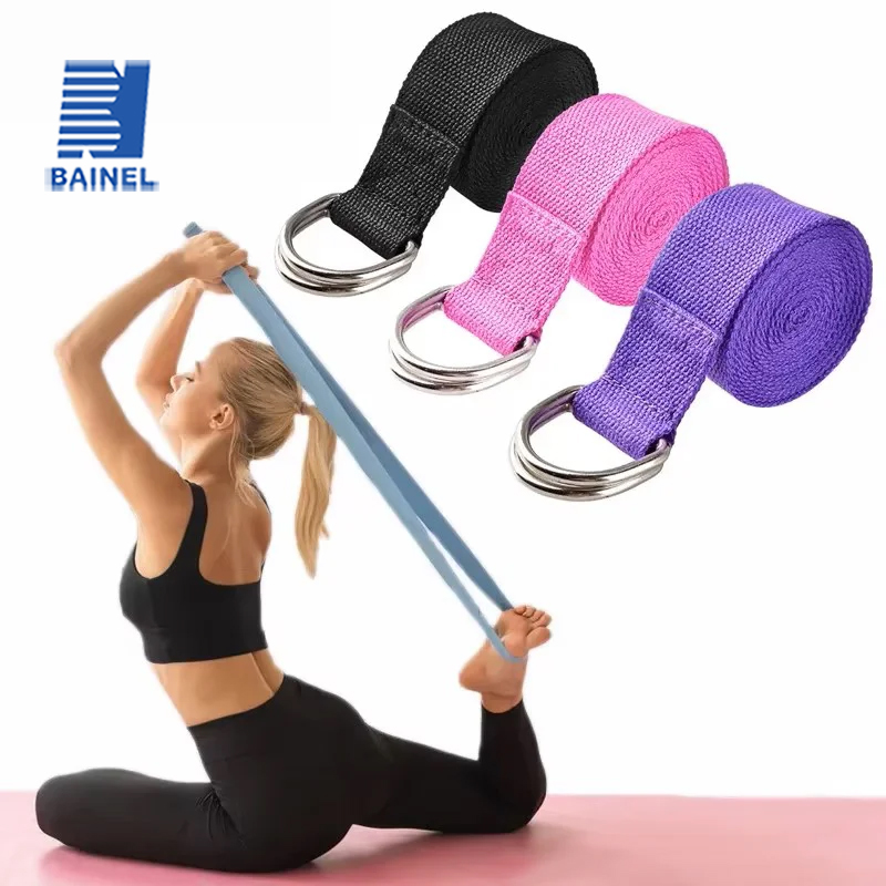 183*3.8cm Yoga Strap Cotton Ex - Pilates Yoga Ring Exercises recension och pris