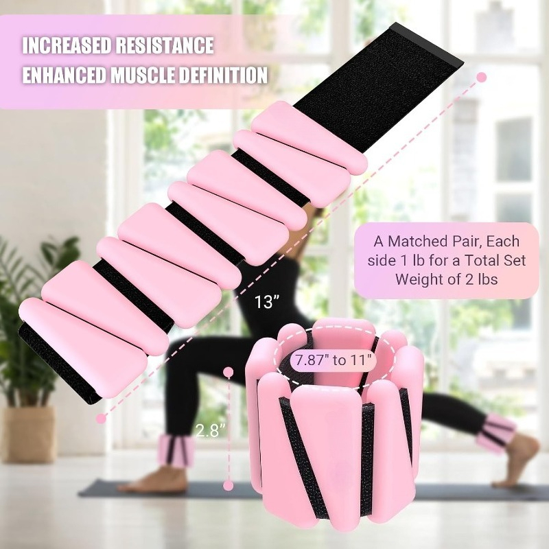 Wrist Ankle Weight for Women,  - Pilates Yoga Ring Exercises recension och pris