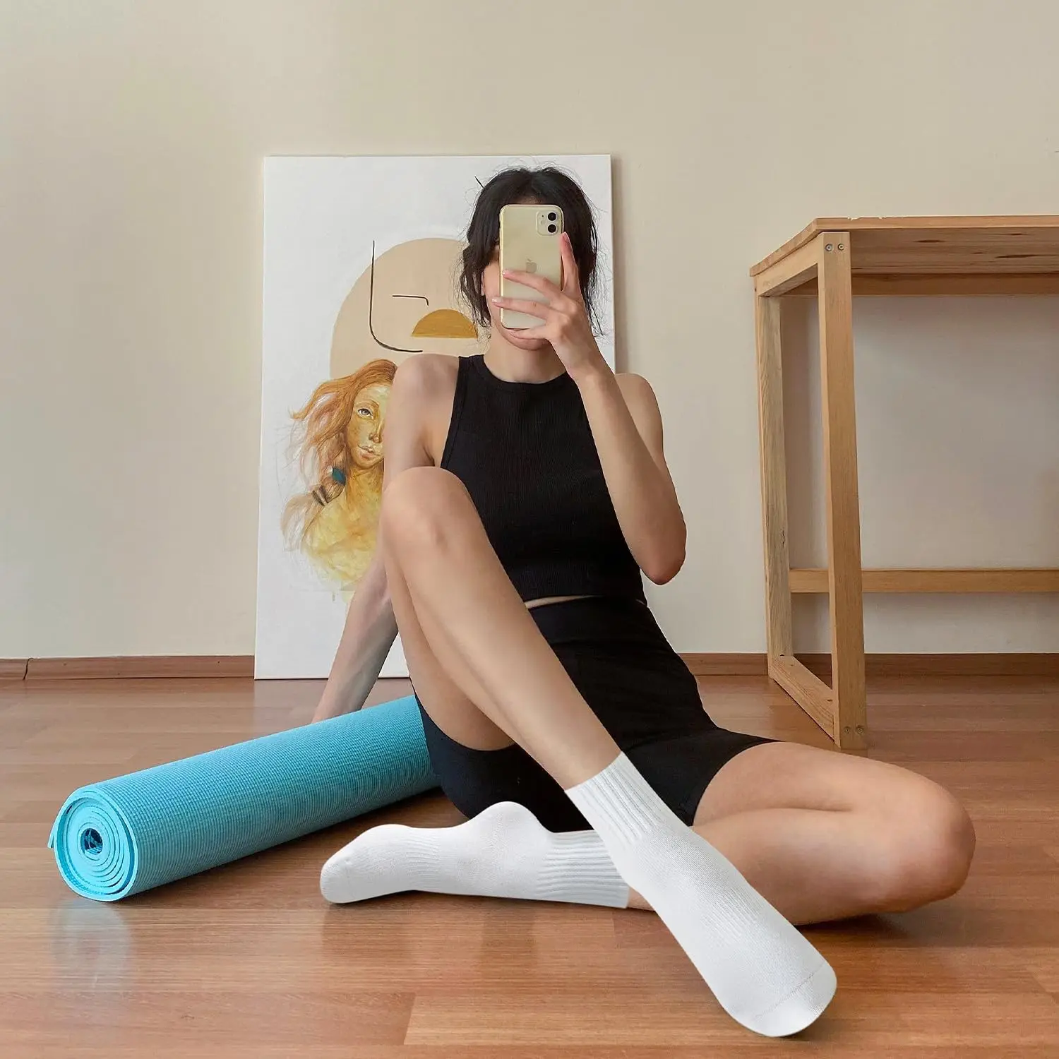 4 pairs of women's yoga socks, - Pilates & Yoga Tina Fehrenbach recension och pris