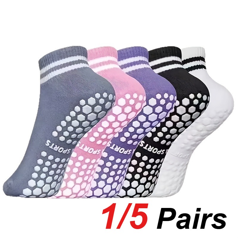 1/5 Pair Women's Silicone Anti - Pilates & Yoga Tina Fehrenbach recension och pris