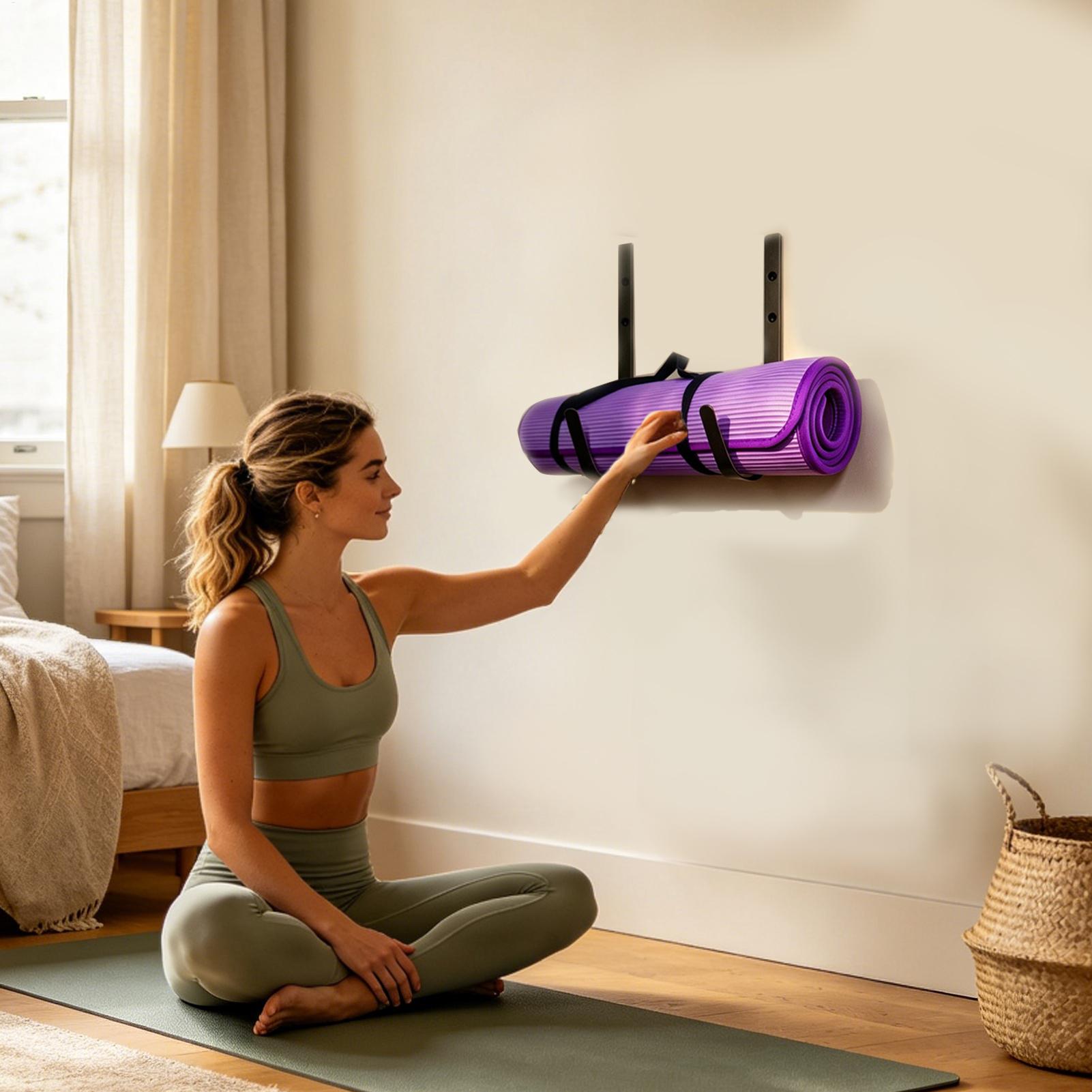 Yoga Mat Holder Wall Mount Foa - Pilates Yoga Garage recension och pris