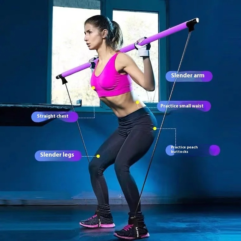 Pilates Stick - Adjustable Fit - Pilates Yoga Ring Exercises recension och pris