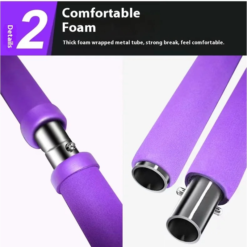 Pilates Stick - Adjustable Fit - Pilates Yoga Ring Exercises recension och pris
