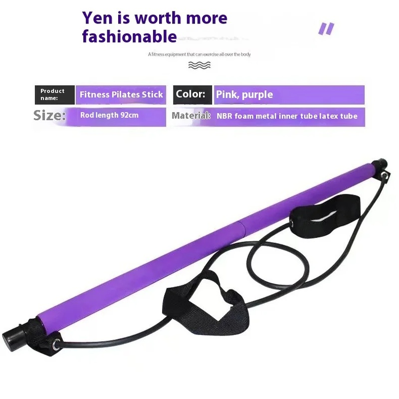 Pilates Stick - Adjustable Fit - Pilates Yoga Ring Exercises recension och pris
