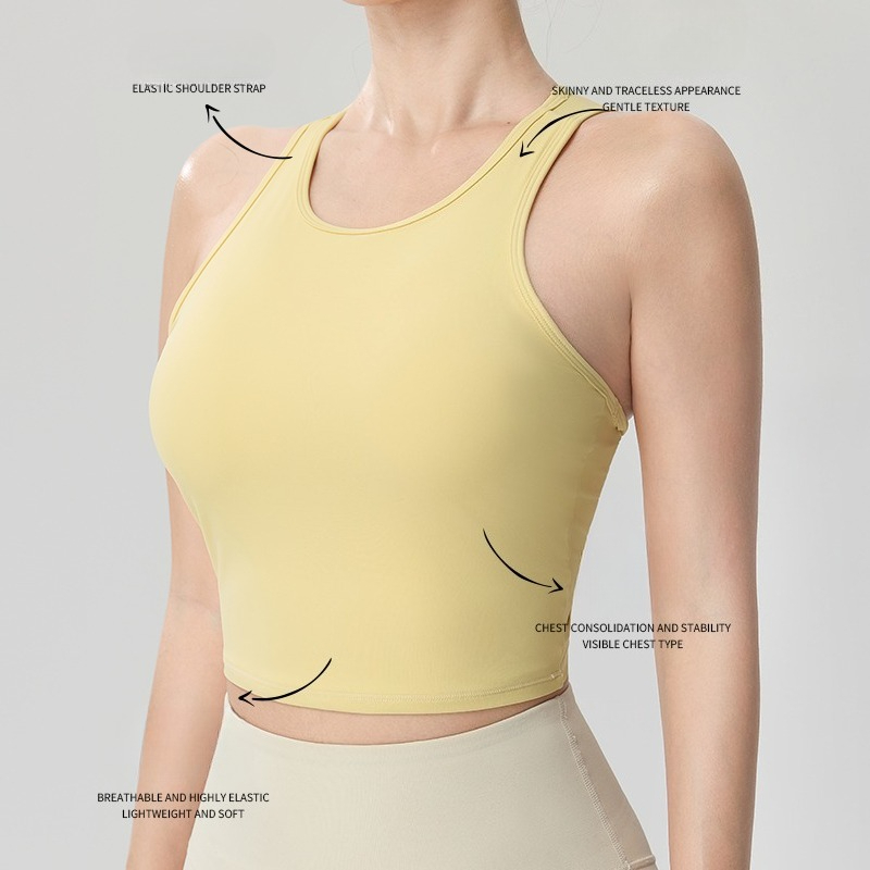 Integrated Fixed Chest Pad Run - Pilates Yoga Training recension och pris