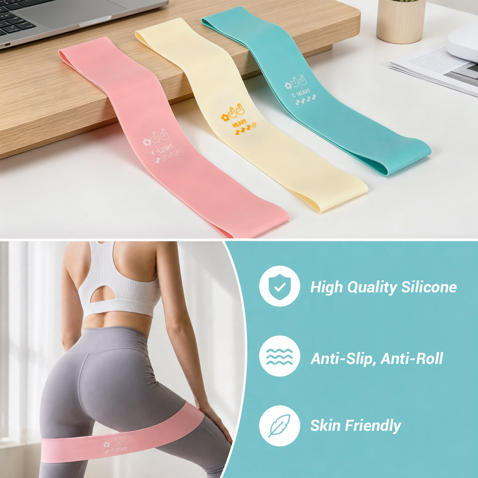 Pilates Training Set, 6-in-1 P - Pilates Yoga Ring Exercises recension och pris