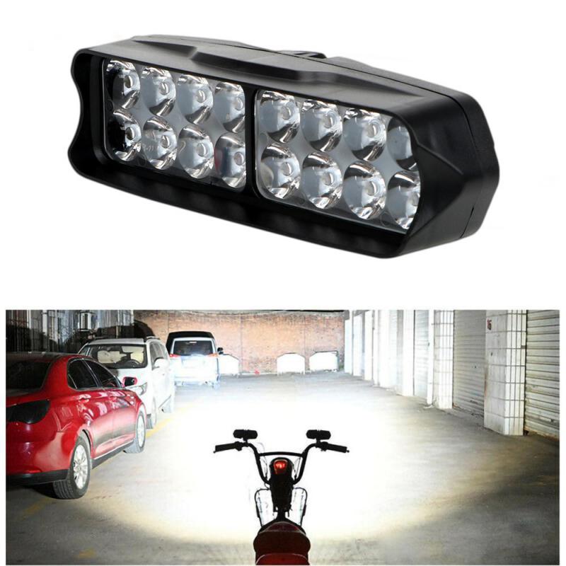 Motorcycle Headlight 12v Spot  - Head Racket Boom recension och pris